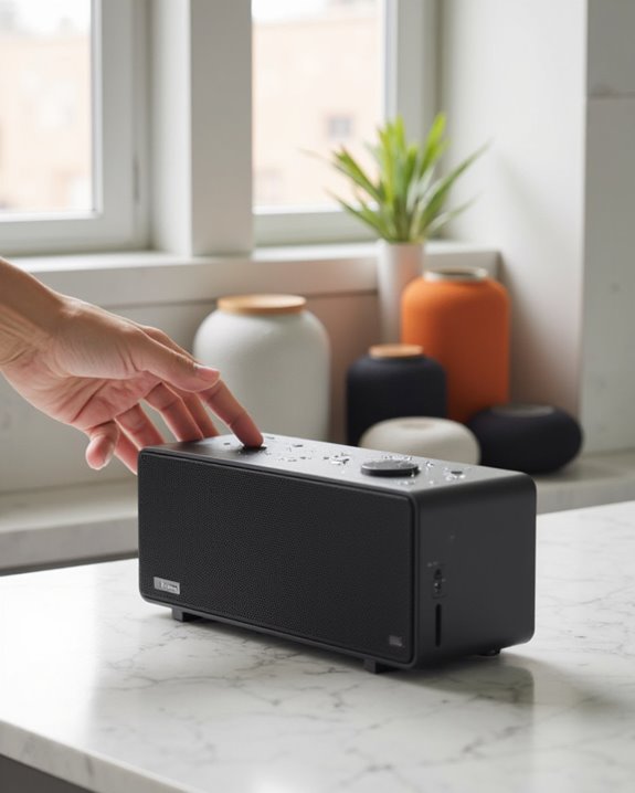 best splash proof kitchen speakers