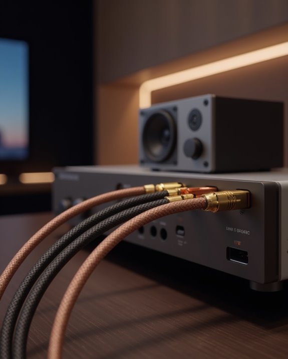 bi wire configuration reduces interference