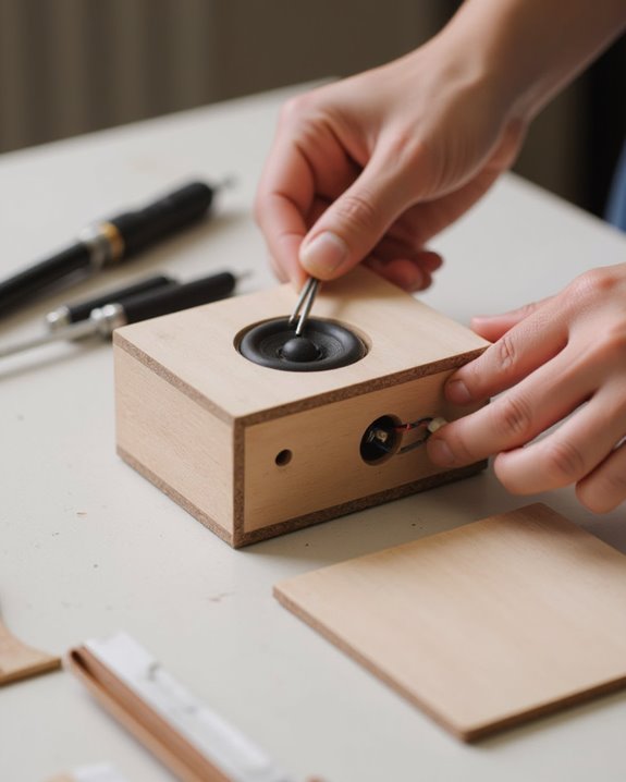 build mini speaker box