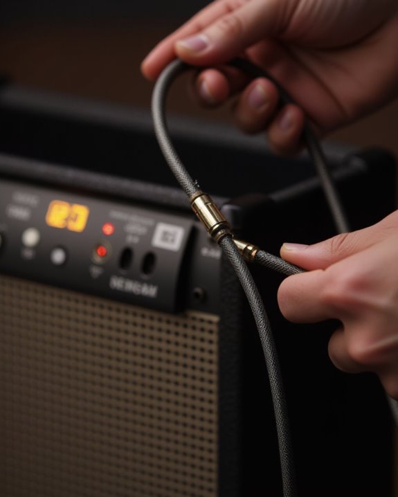 connect and verify cable