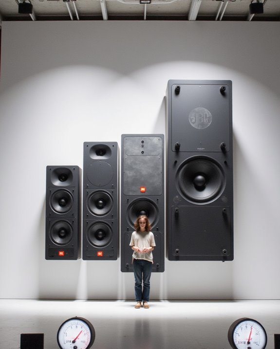 evaluating loud jbl speakers
