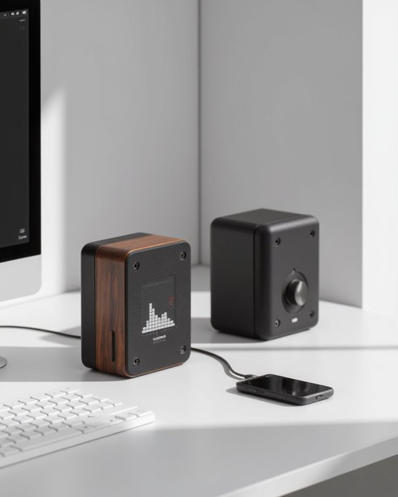 key factors for desk speakers