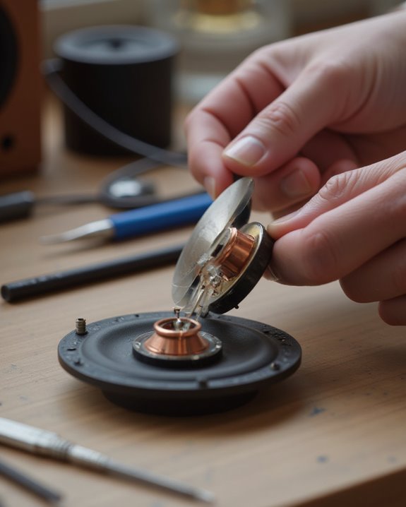 methodical tweeter reassembly techniques