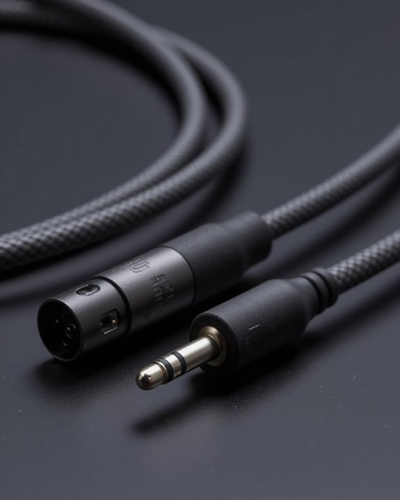 microphone versus speaker cables