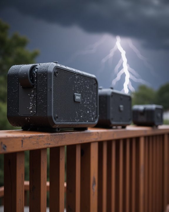 outdoor speaker durability considerations