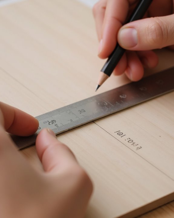 precise measuring and marking