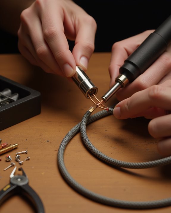 soldering versus crimping methods