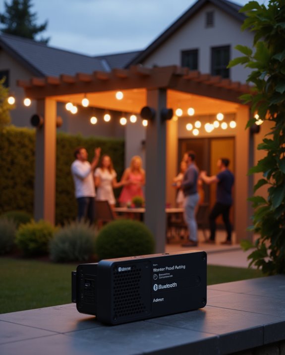 sound quality weatherproofing battery