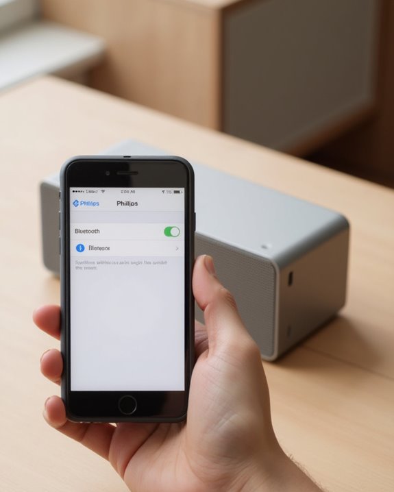 access iphone bluetooth settings