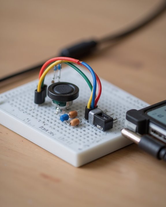 breadboard amplifier circuit testing