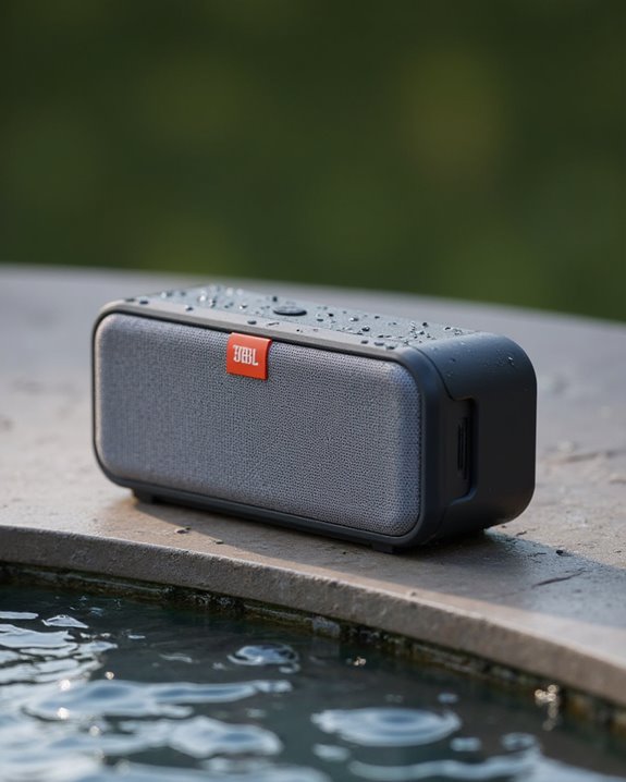 check jbl speakers waterproofness