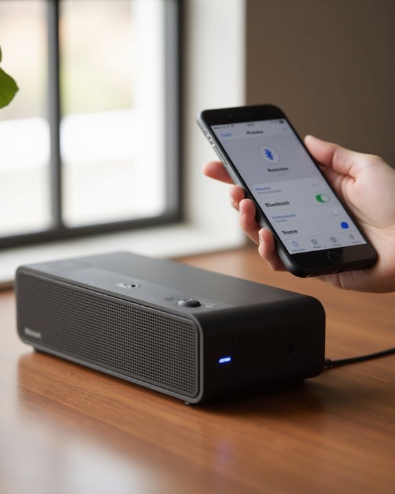 confirm successful bluetooth connection