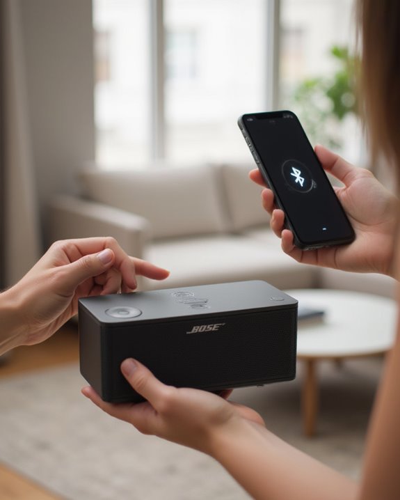 connect bose bluetooth speaker