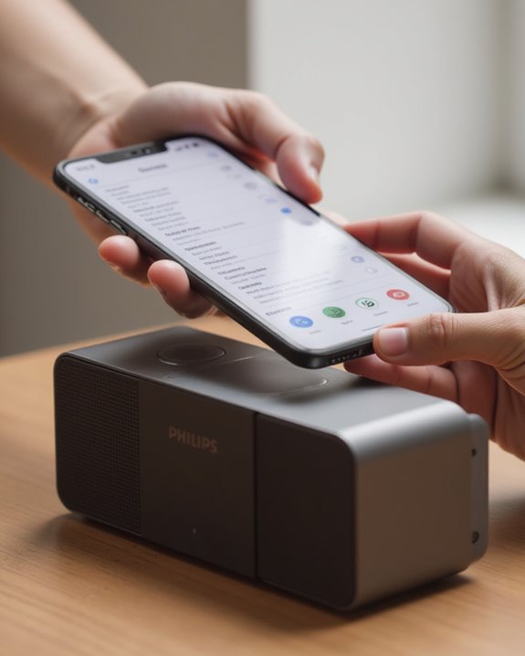 connect philips bluetooth iphone