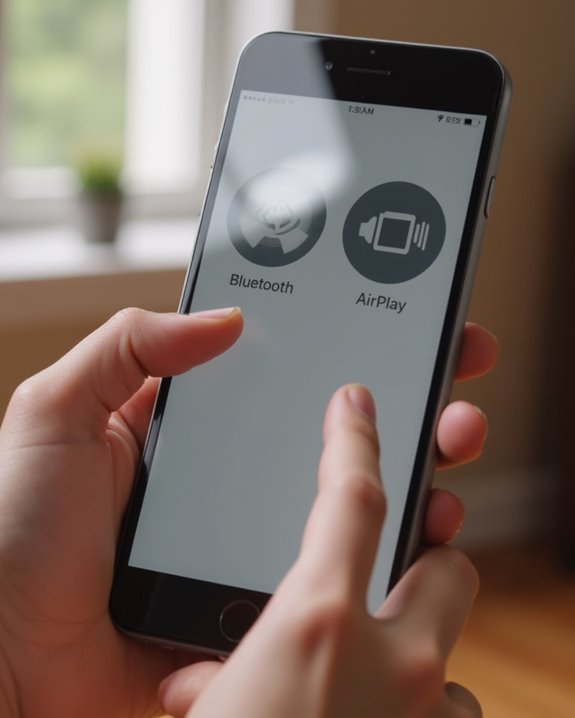 disable bluetooth and airplay