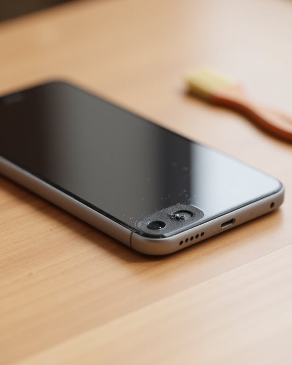 easy iphone speaker cleaning