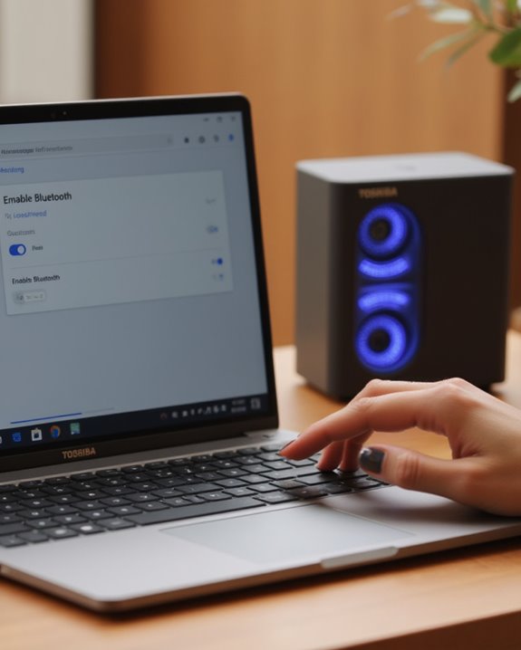 enable bluetooth device search