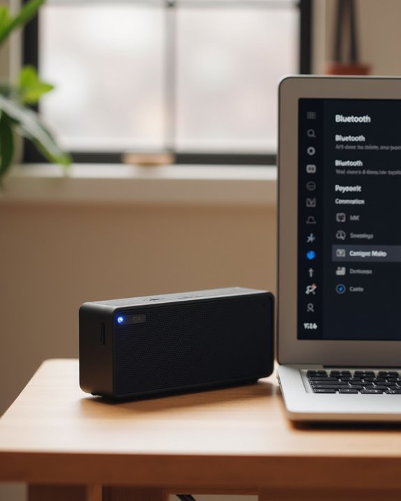 enable bluetooth speaker pairing