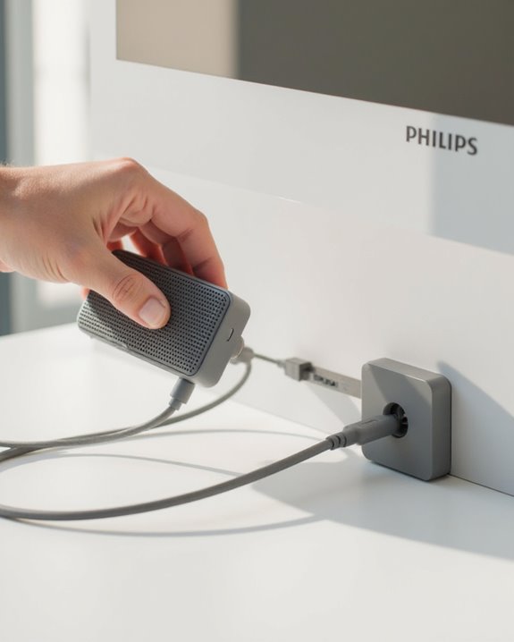 ensure compatible usb orientation