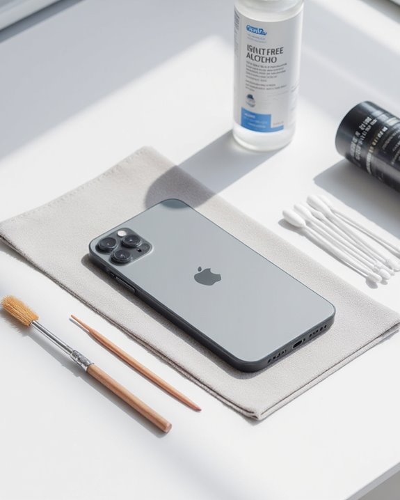 gather speaker cleaning essentials