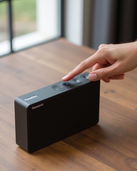 hold bluetooth button flashing