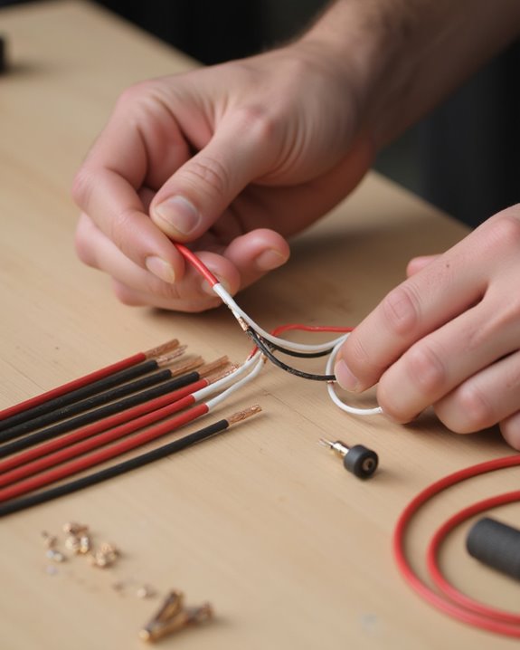 identify color coded speaker wires