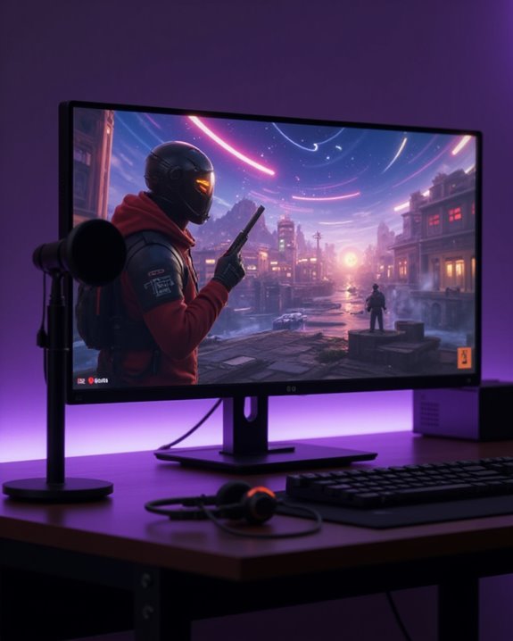integrated speakers enhance immersion