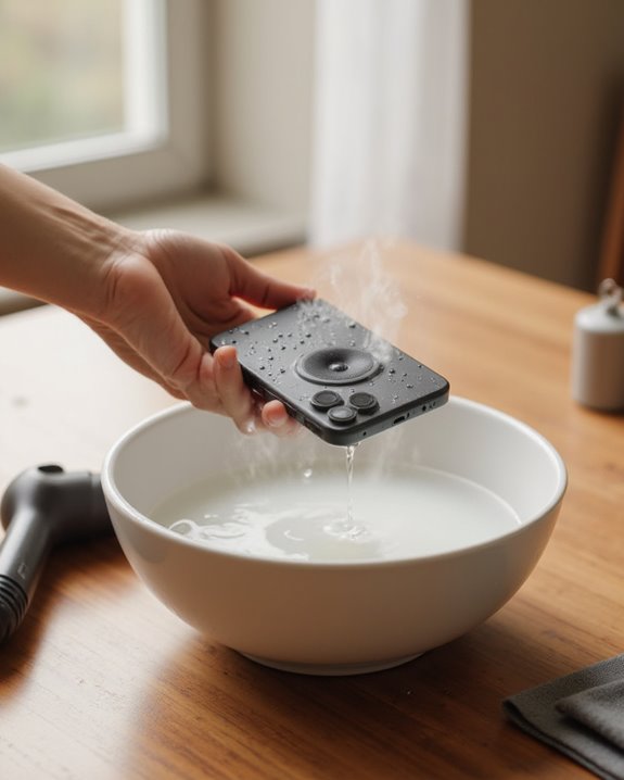 iphone speaker water removal