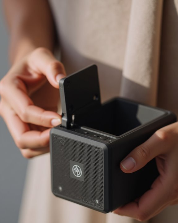 open blackweb speaker steps