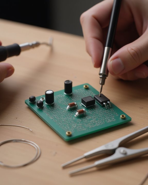 precise perfboard circuit transfer