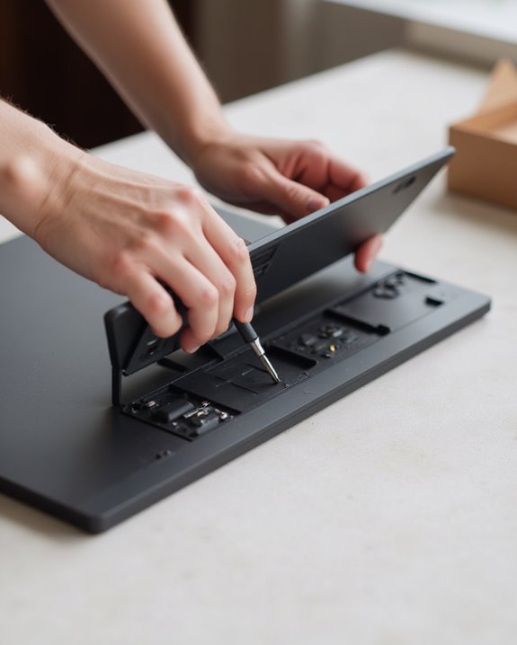 safely open samsung tv