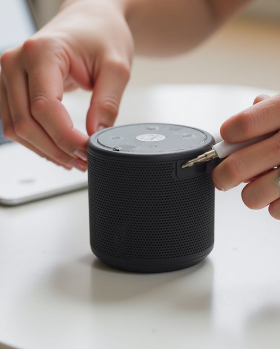 safely separate speaker housing