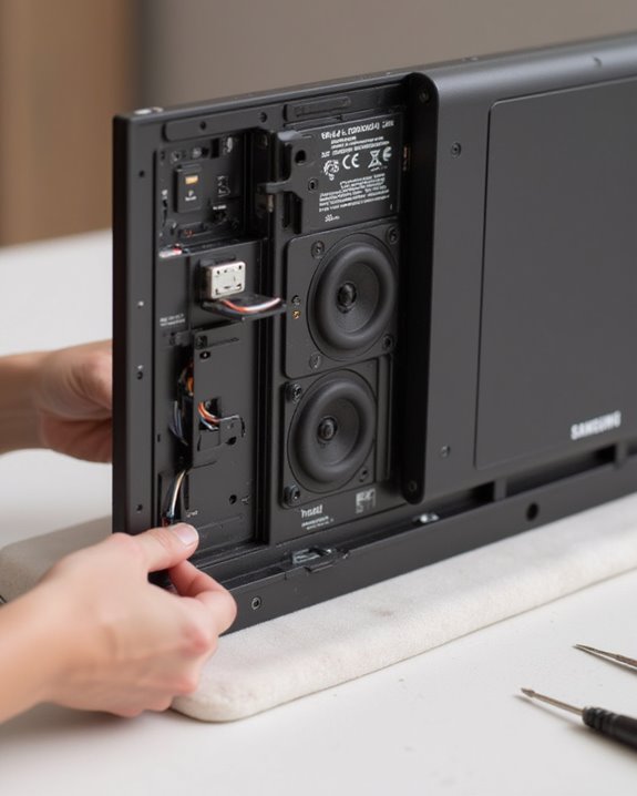 samsung speaker replacement guide