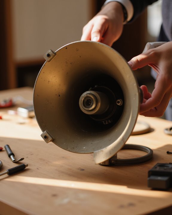 test and reassemble speaker