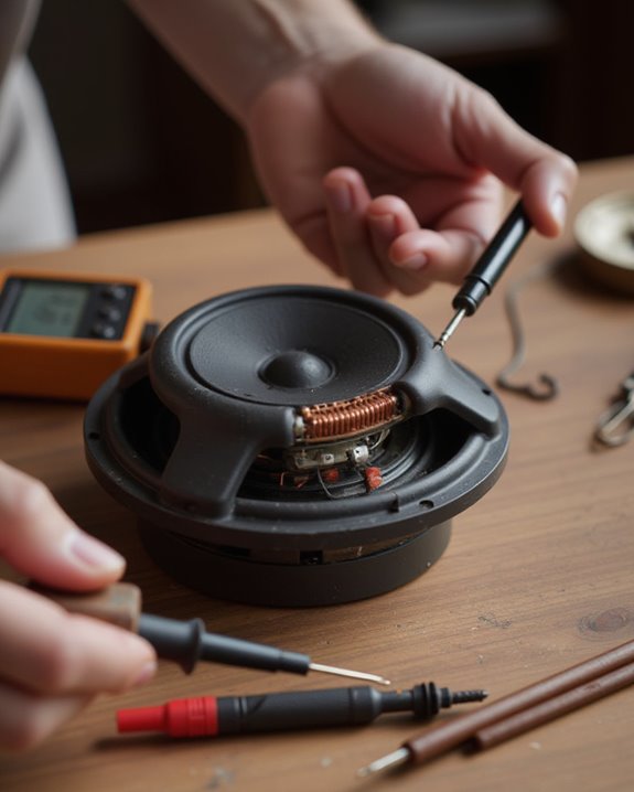 voice coil repair techniques