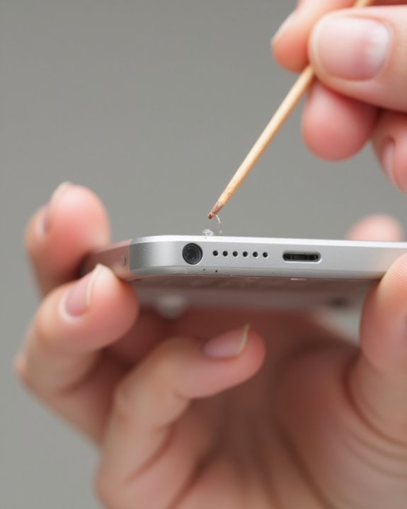 wooden toothpick for blockages